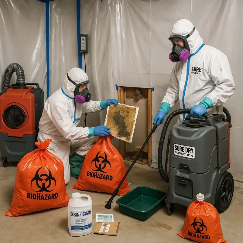 Contaminated Water Handling Protocols process in Cut and Shoot, TX